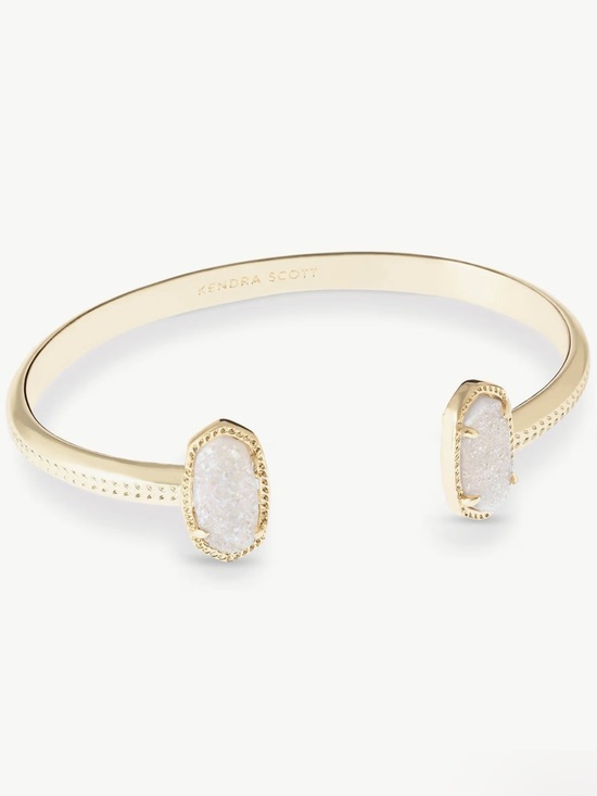 Kendra Scott Jewelry - Kendra Scott - Elton Gold Cuff Bracelet in Iridescent Drusy